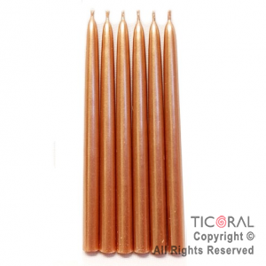 VELA 2267 VELON ROSA GOLD CUMPLEA�OS x 6